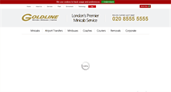Desktop Screenshot of goldlinecars.co.uk